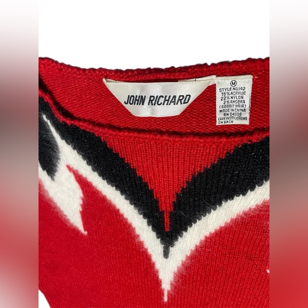 VINTAGE John Richard angora blend sweater dress - Picture 3 of 3